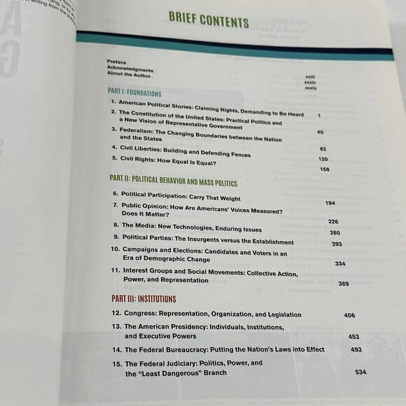 American Government: Stories of a Nation, Essentials Edition Scott F. Abernathy - Picture 3 of 6